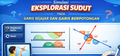 Sim-Sudut pada Garis Sejajar & Garis Berpotongan