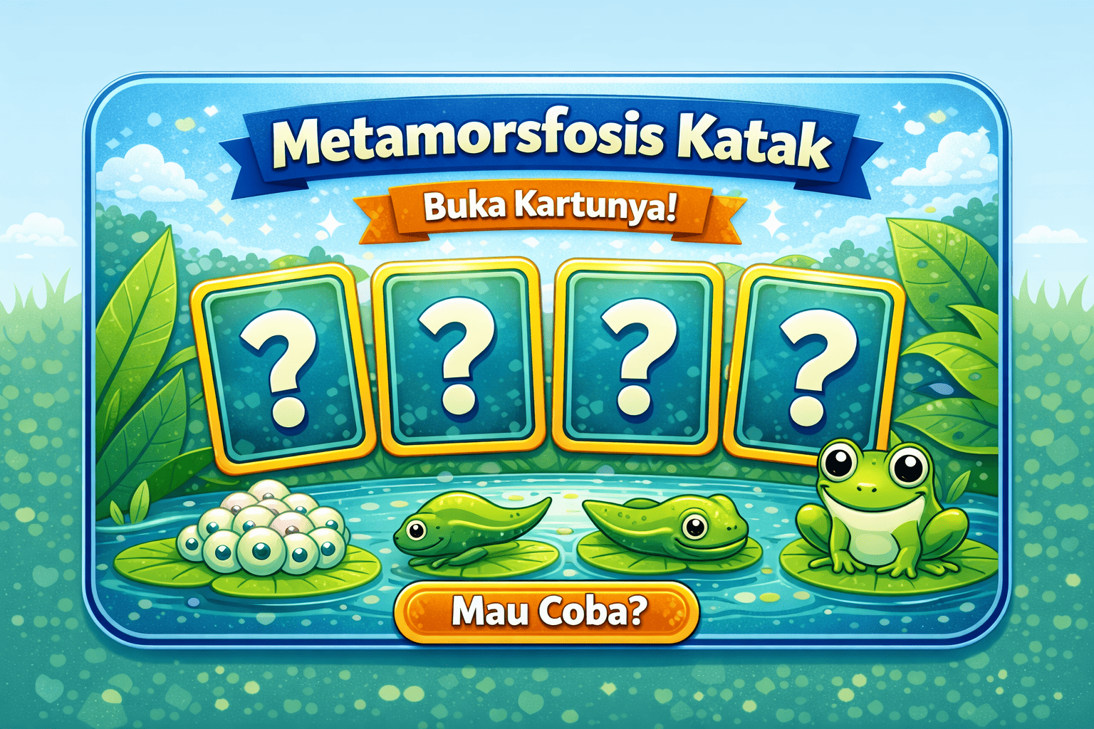 Gim-Puzzle Metamorfosis Katak